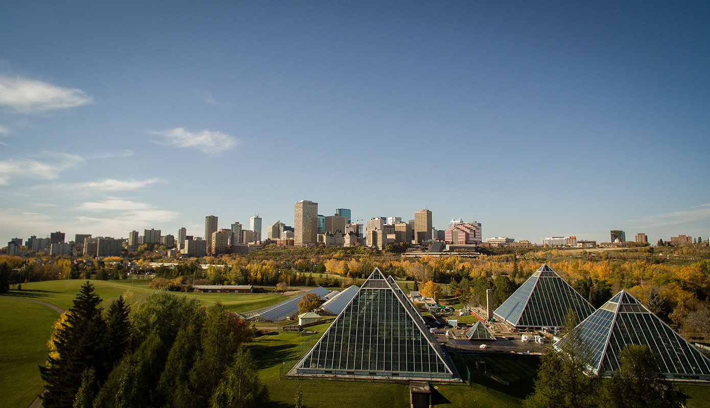 Downtown Edmonton Edmonton Convention Centre